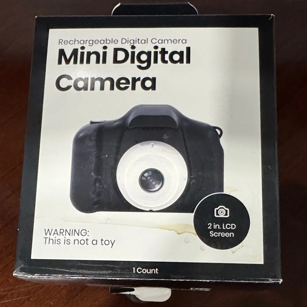 Mini Digital Camera - Black